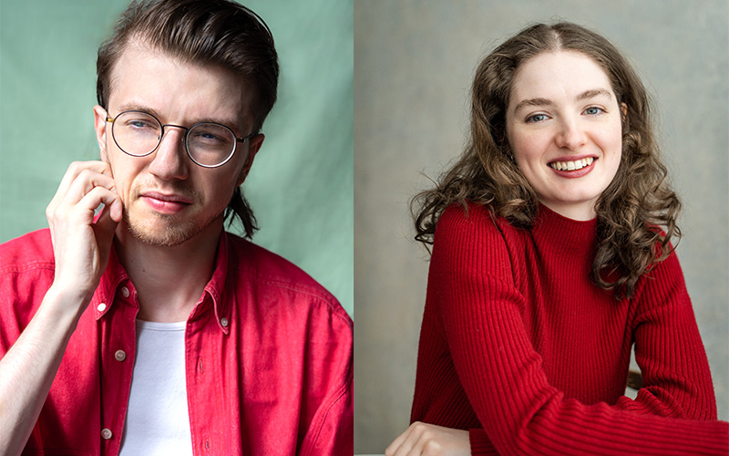 Headshots of Daniel and Grace