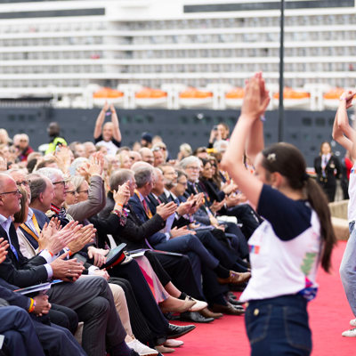 Gallery: LIPA students take part in Queen Anne naming ceremony