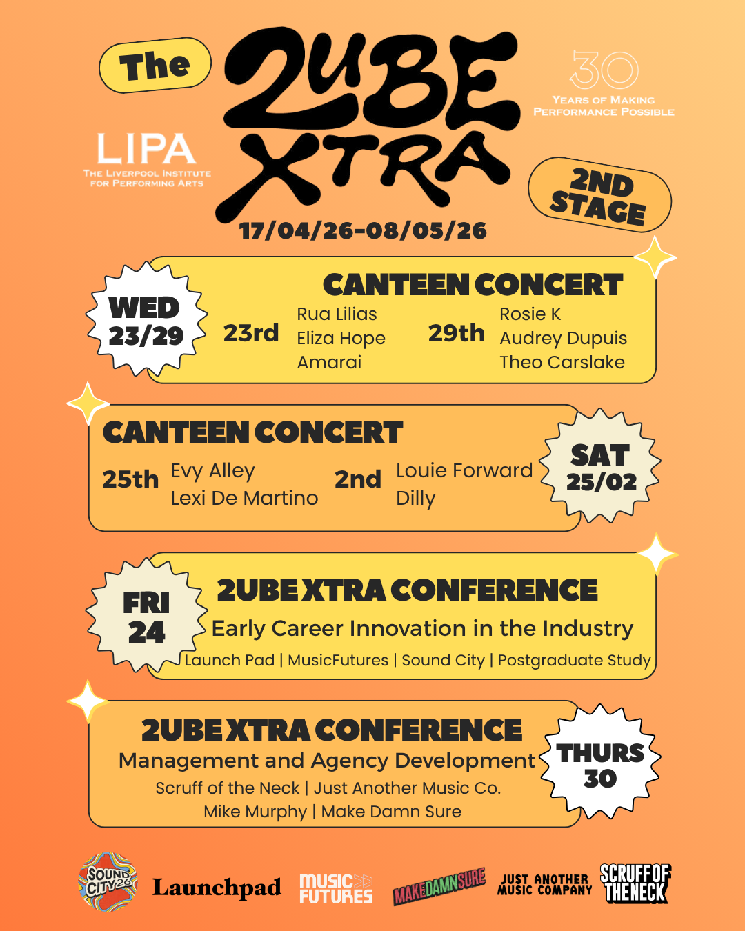 2ube Xtra Second Stage