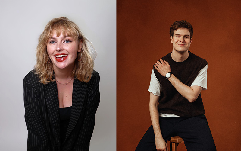 Headshots of Thor and Rhoni