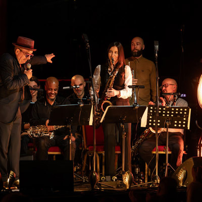 Watch: Performing with Elvis Costello and being a horn player at LIPA