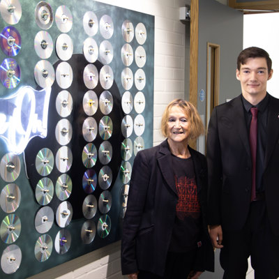 Production student creates installation for Strawberry Field