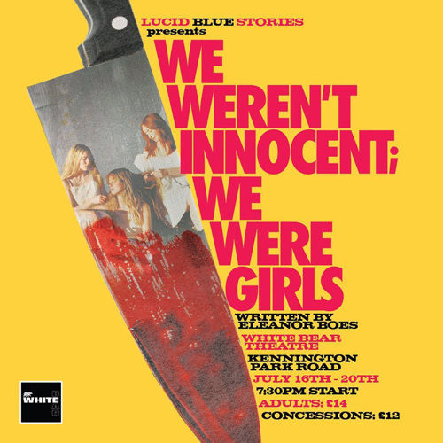 Poster for We Werent Innocent; We were Girls