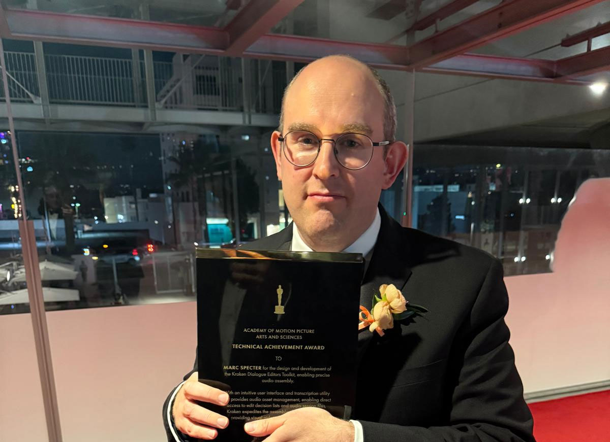 Graduate’s passion project wins Scientific and Technical Oscar 